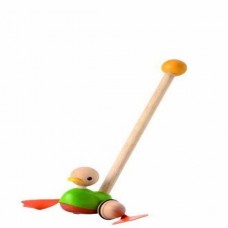 Plan Toys Push Along Duck by PlanToys   